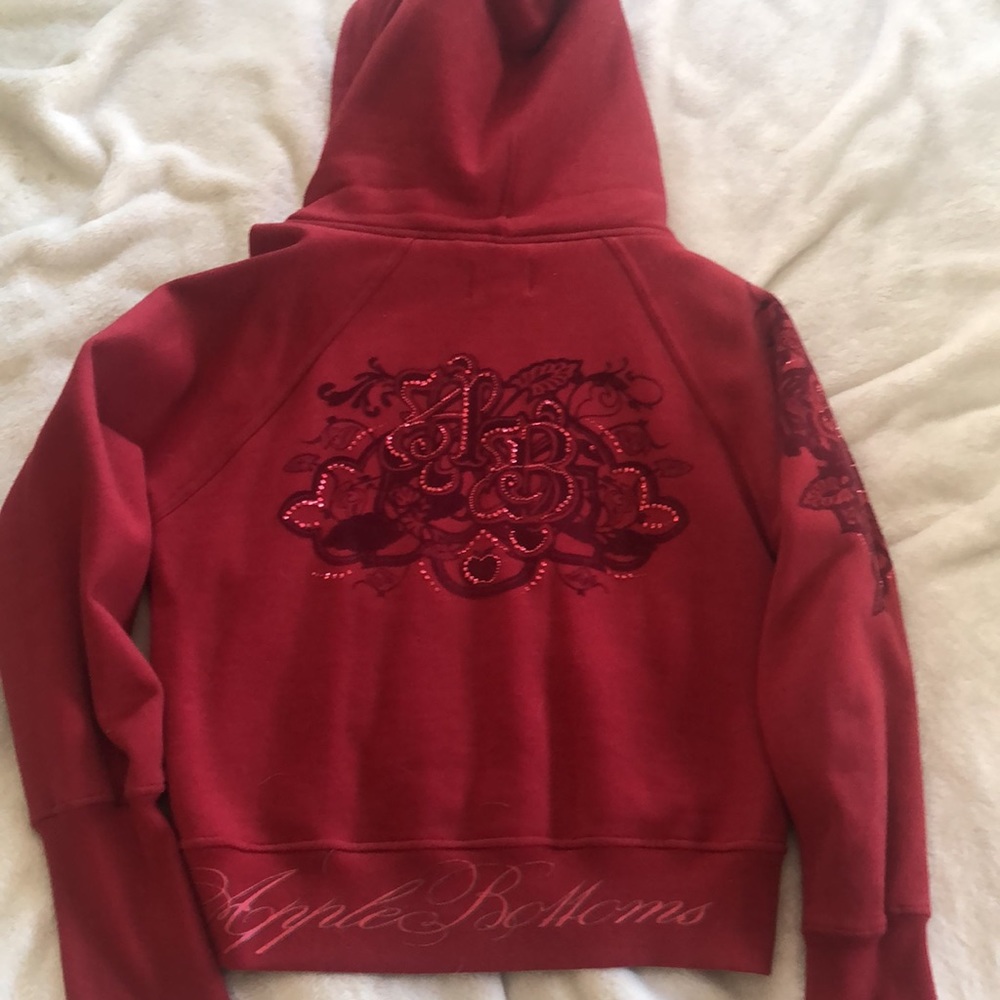 Apple Bottoms Zip up Hoodie